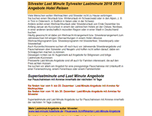 Tablet Screenshot of lastminute.silvester-online.de